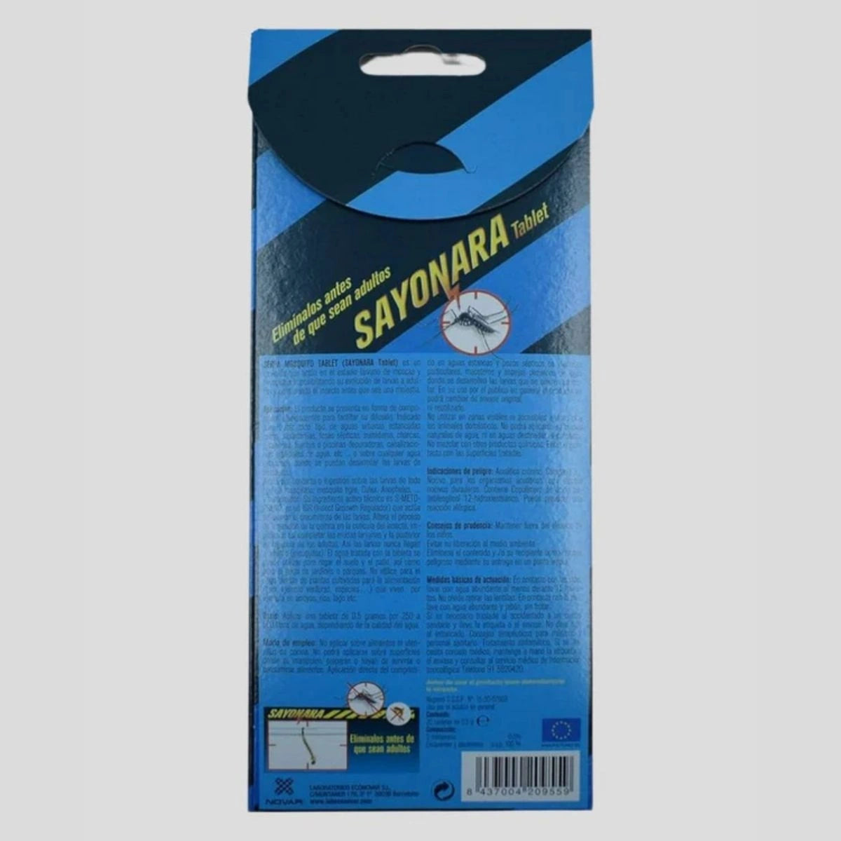 larvicida sayonara contra ovos de mosquitos