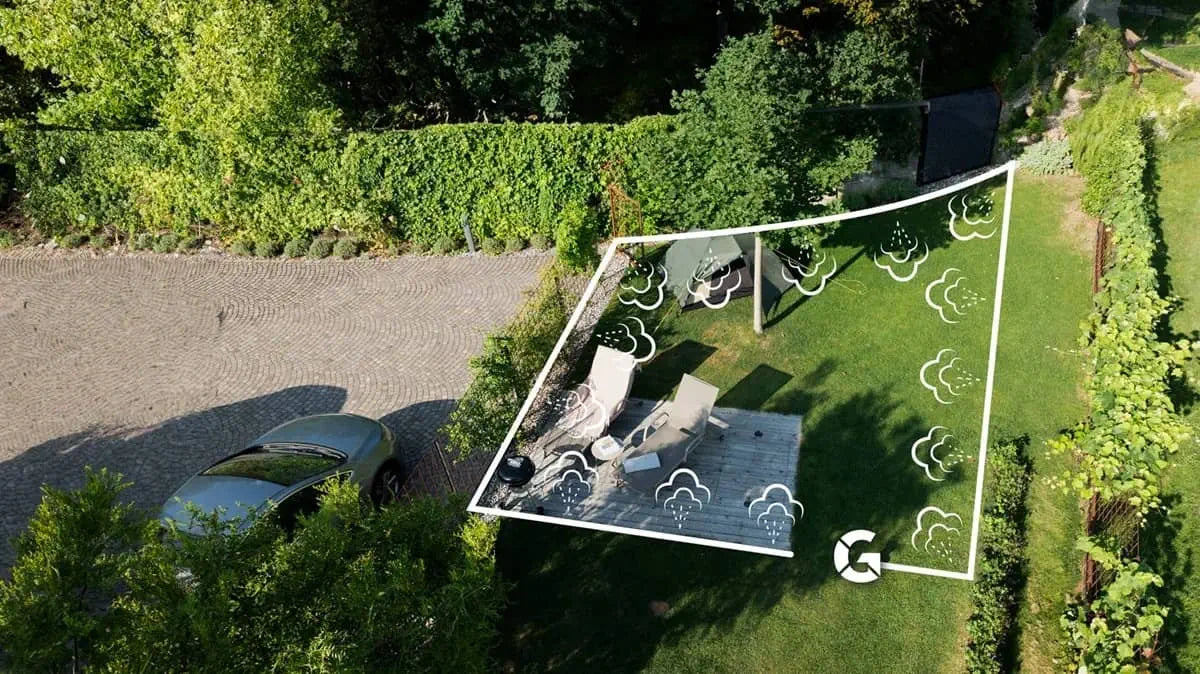 Kit Geyser de 25 metros para rega em varanda ou terraço