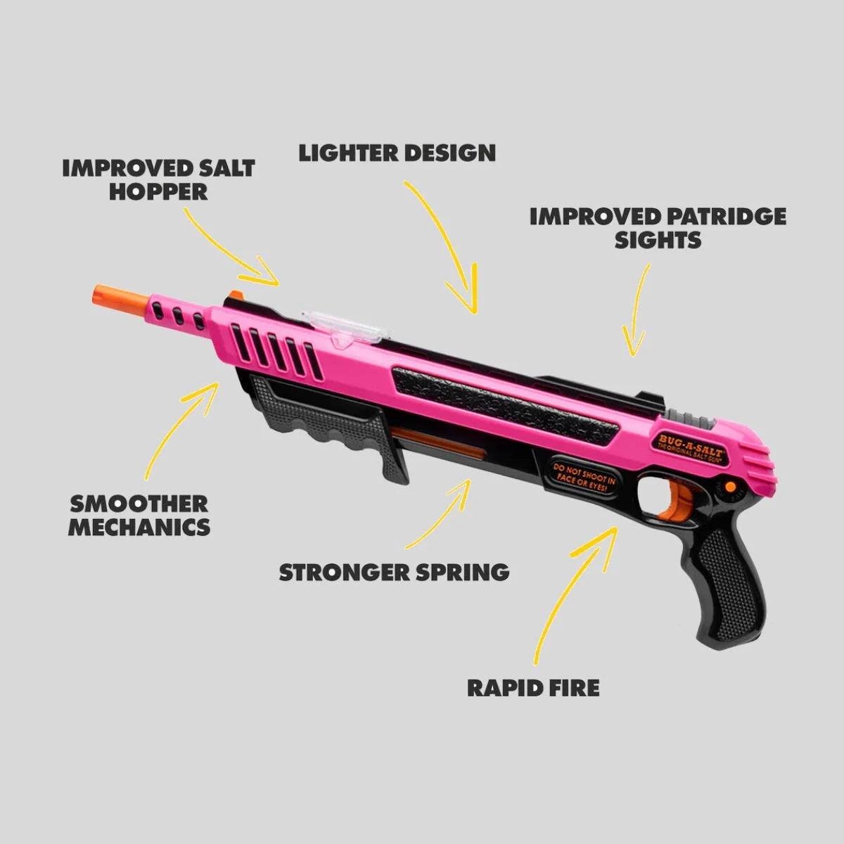 Pistola rosa anti-moscas de alta pressão