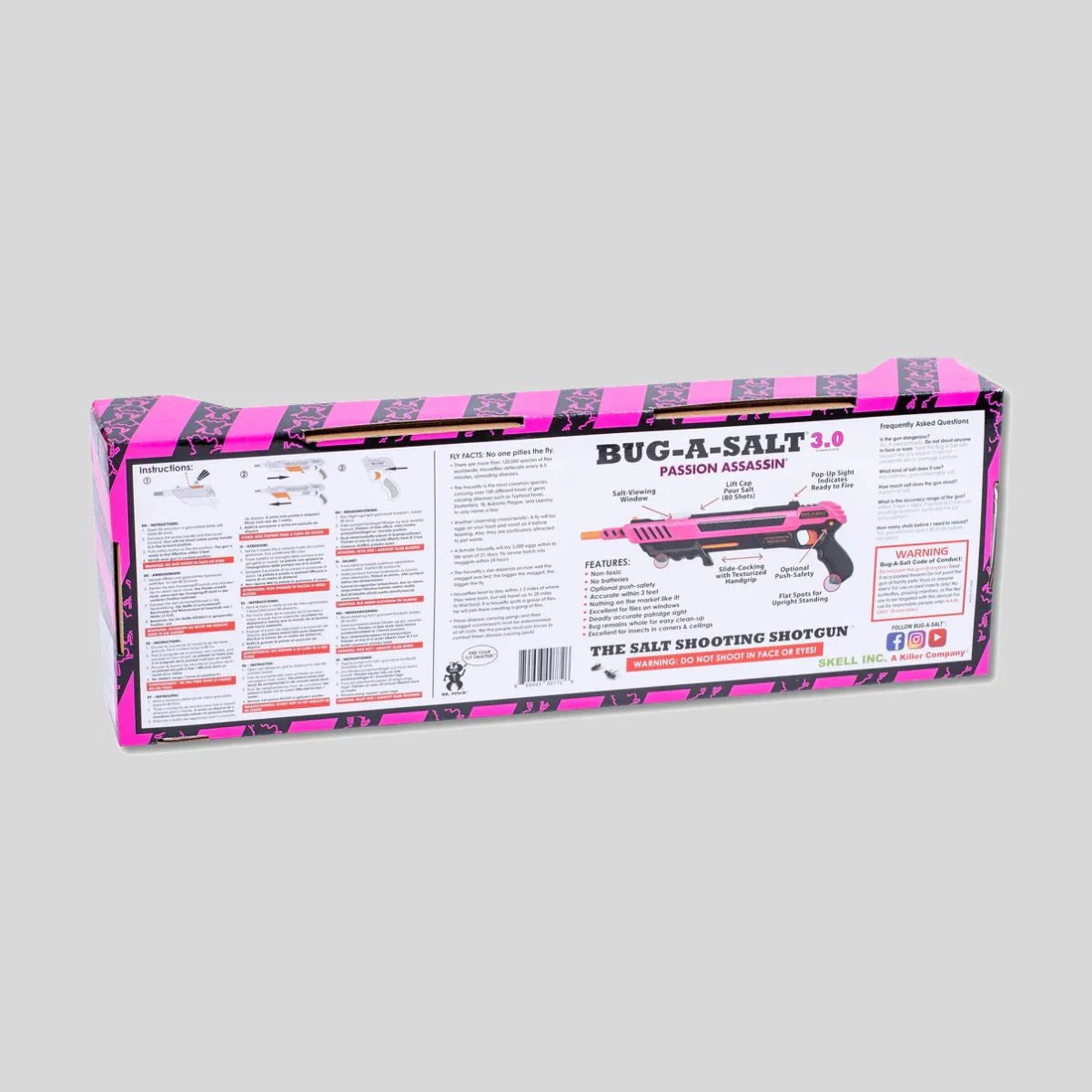 Pistola rosa potente de alta pressão