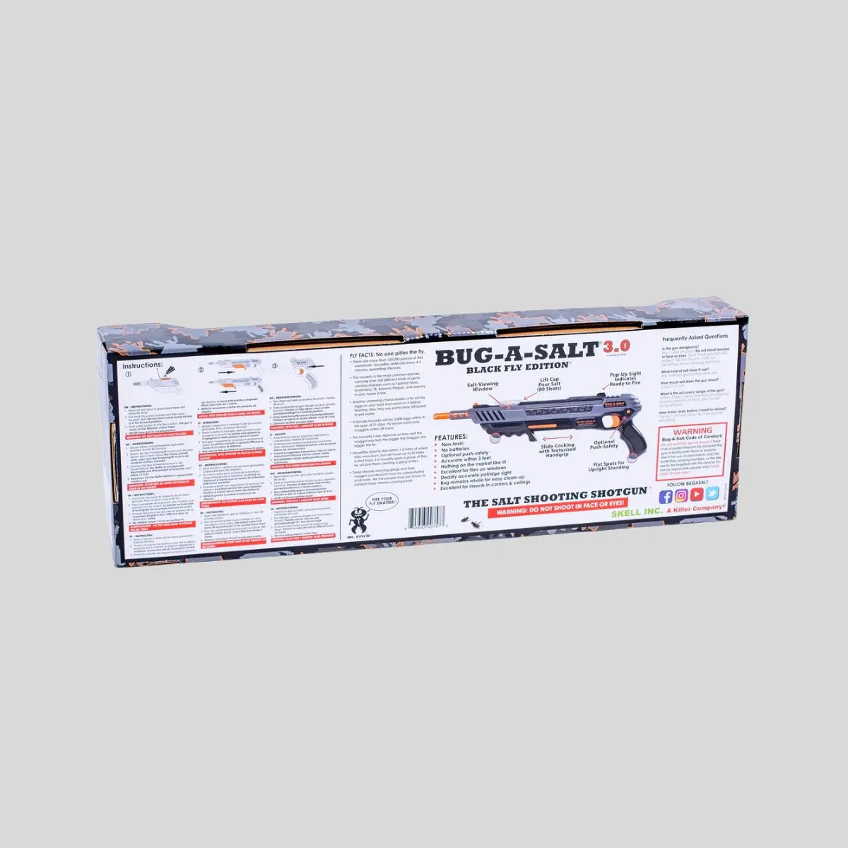 pistola instruções