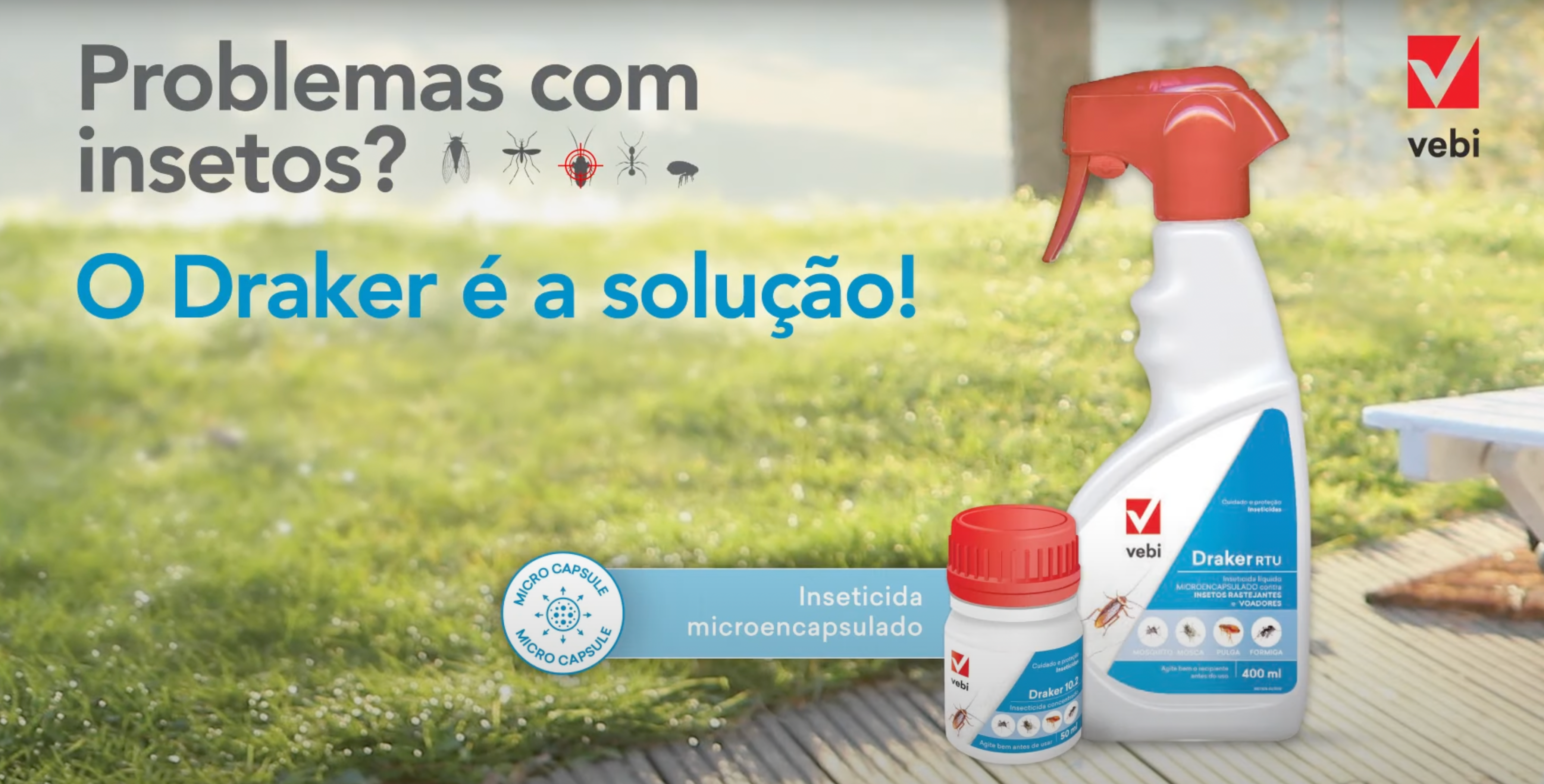 inseticida draker anti-insetos