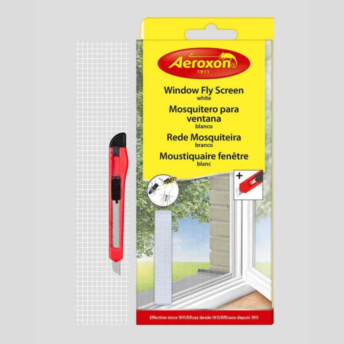 rede mosquiteira branca para janelas