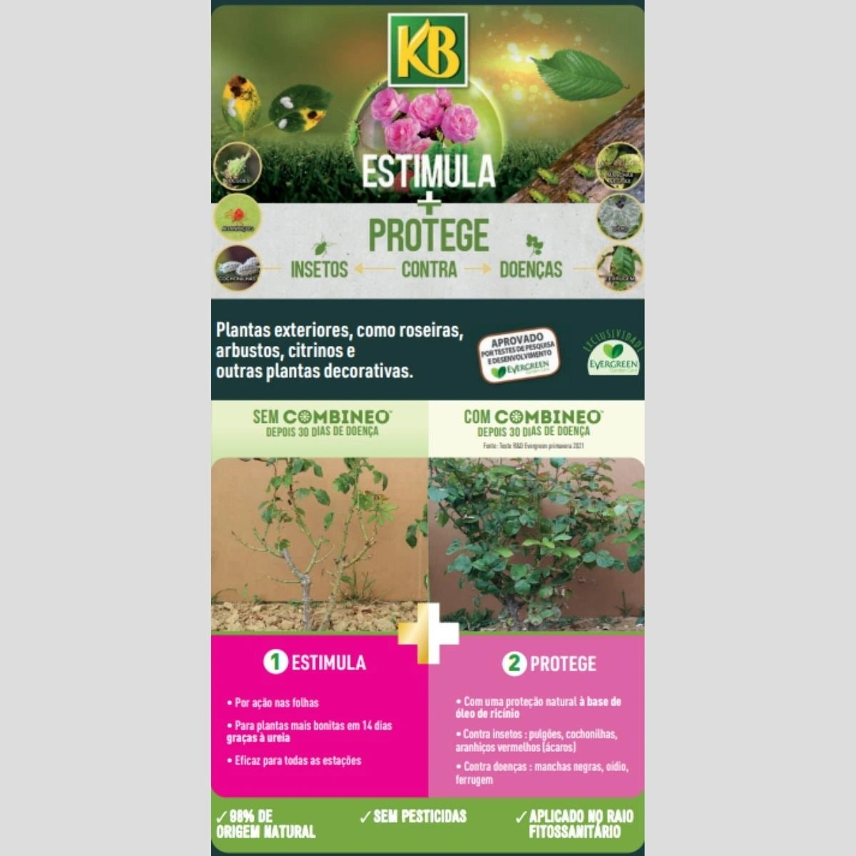 combineo estimula plantas