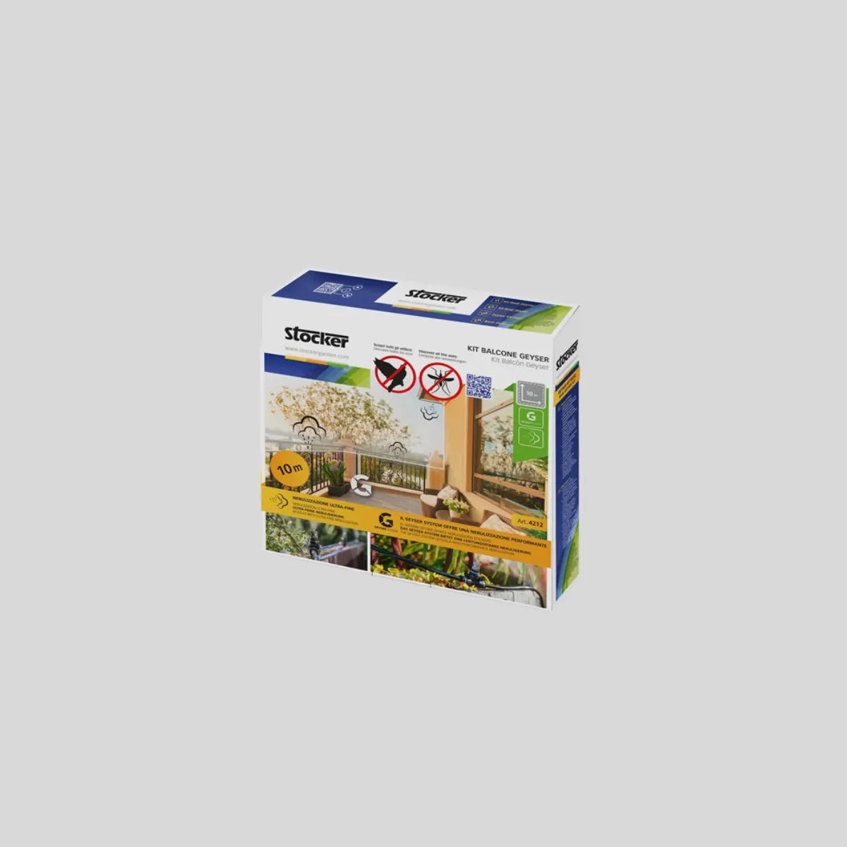 kit geyser 10 metros varanda terraco