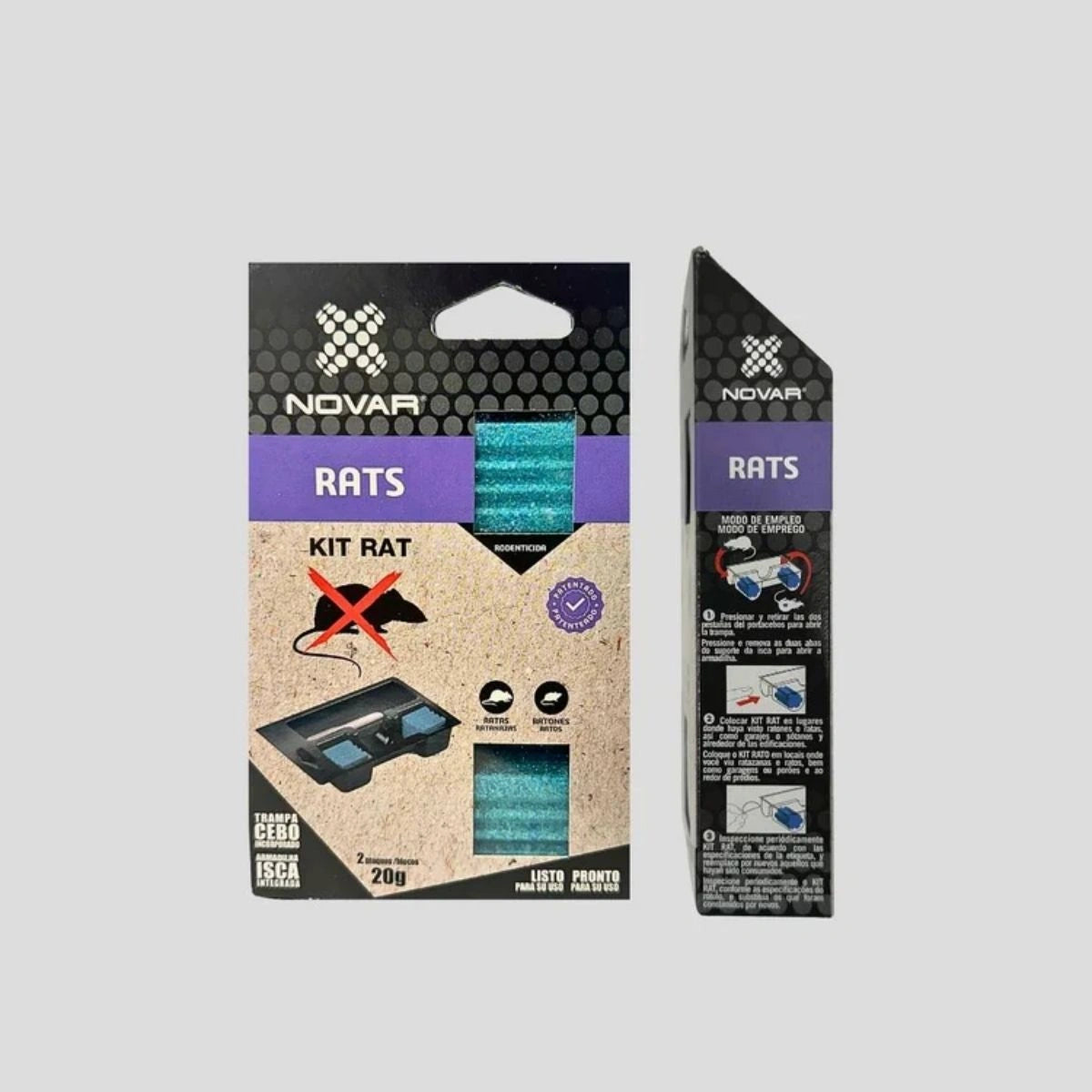 ratoeira para eliminar ratos