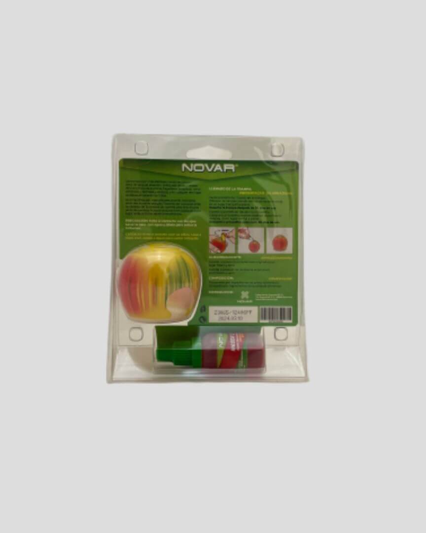 instruções da embalagem moscas da fruta