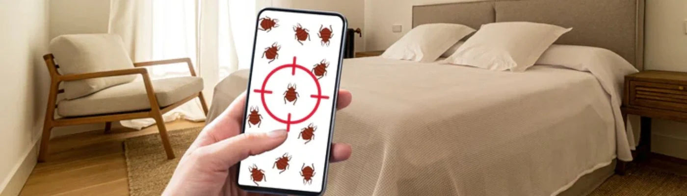 inspeção de pragas em casa