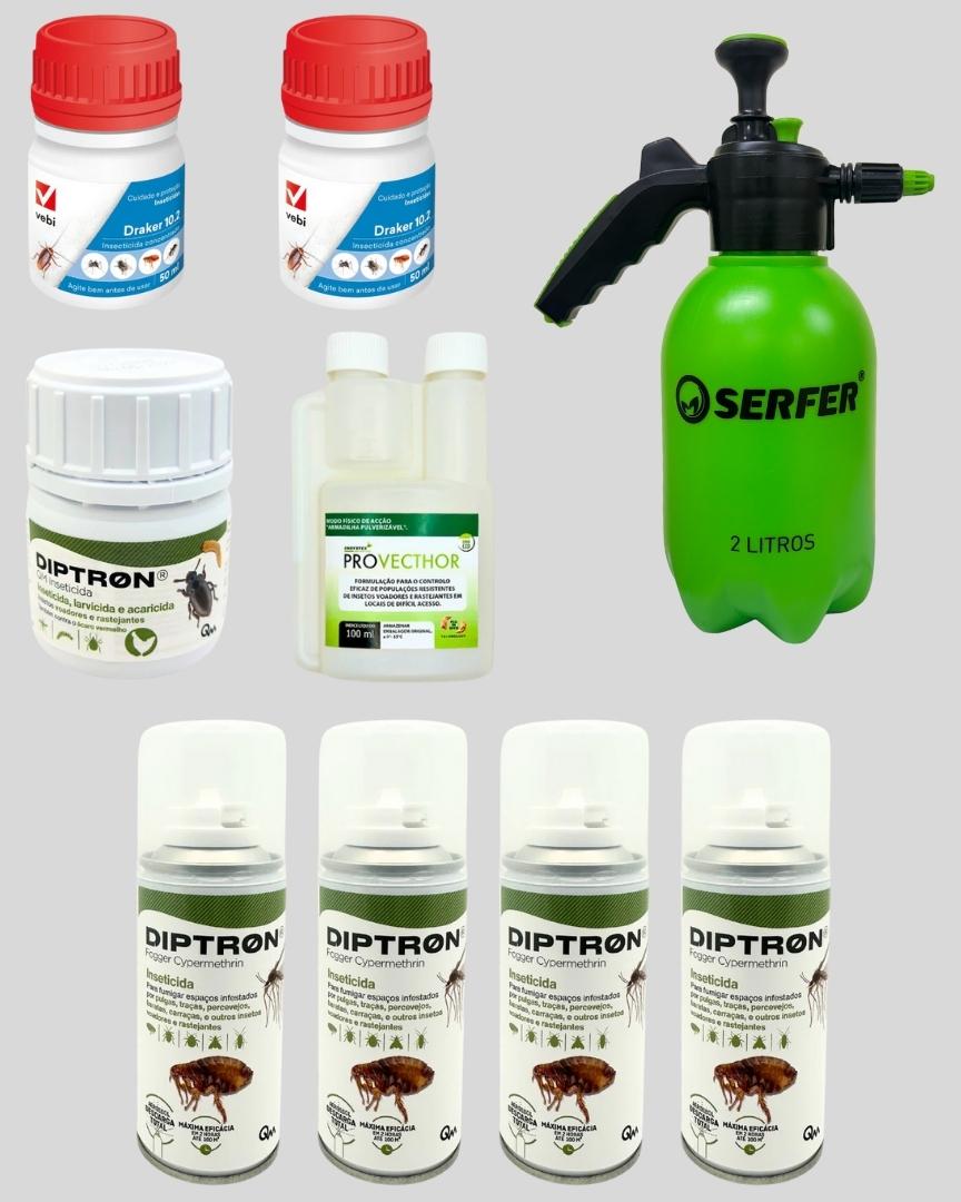 kit para eliminar percevejos no hotel