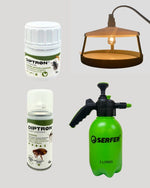 Kit combater pulgas com armadilha