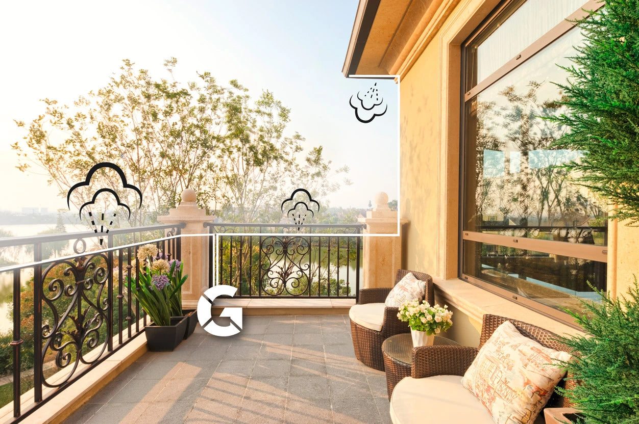 kit geyser 10 metros contra mosquitos