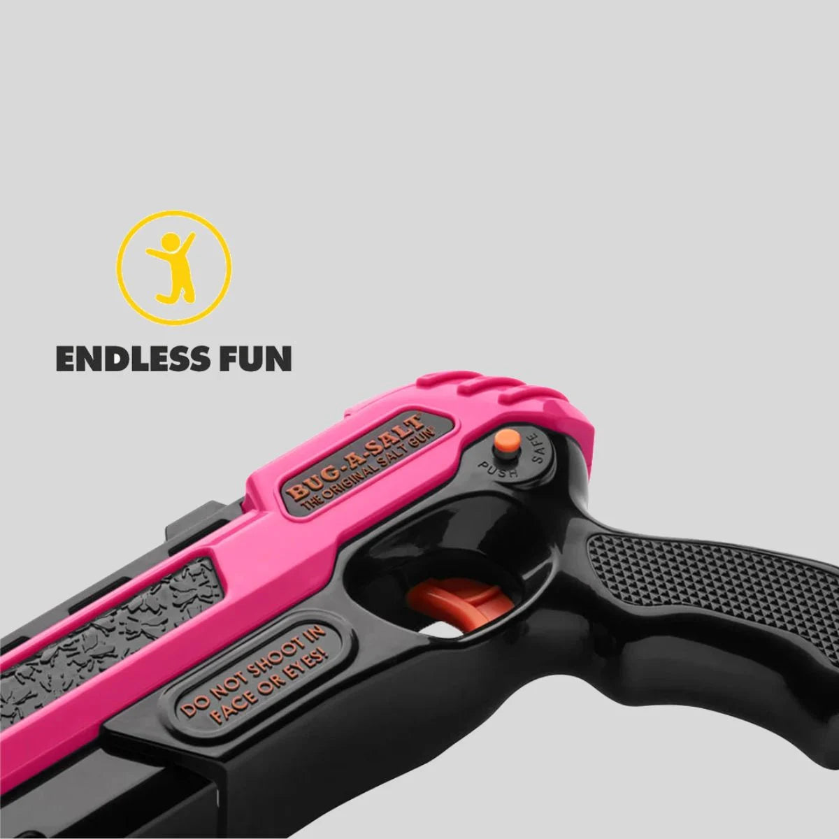 Pistola rosa de alta pressão para moscas