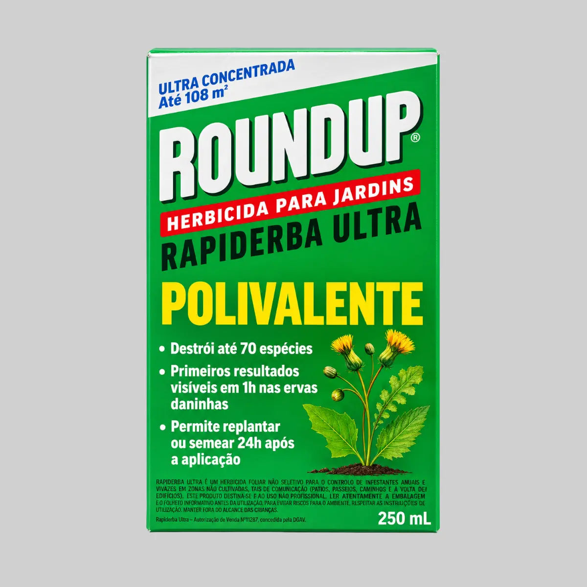 RoundUp Herbicida para Jardins