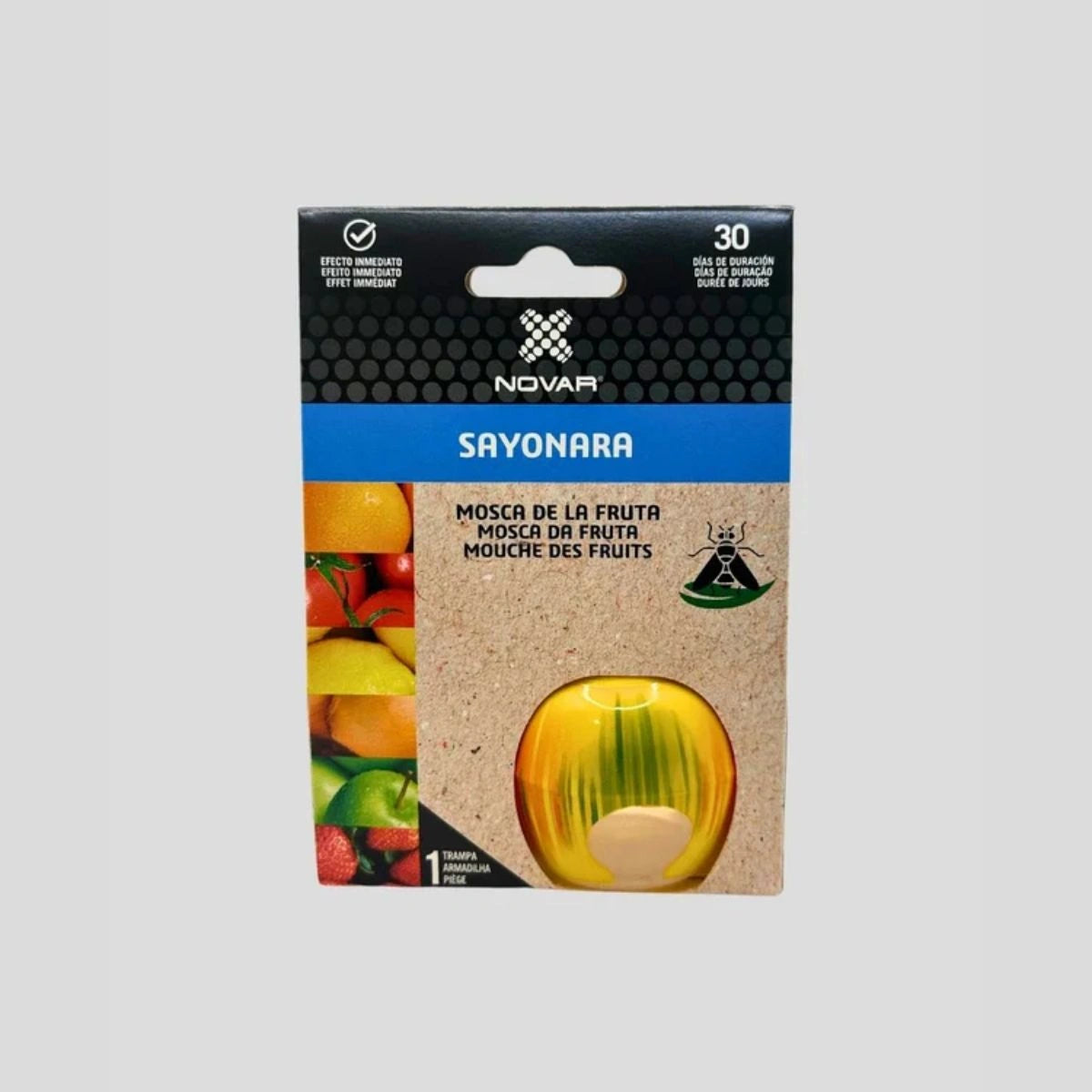 Embalagem armadilha mosca da fruta