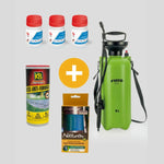kit completo para eliminar formigas no jardim e terraço da casa
