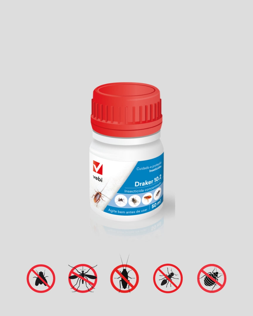 Kit Spray 8L + Draker Insecticide