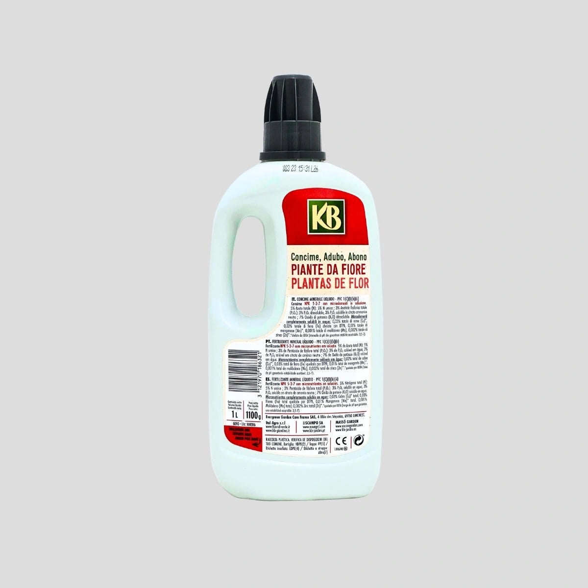 composição adubo plantas de flor