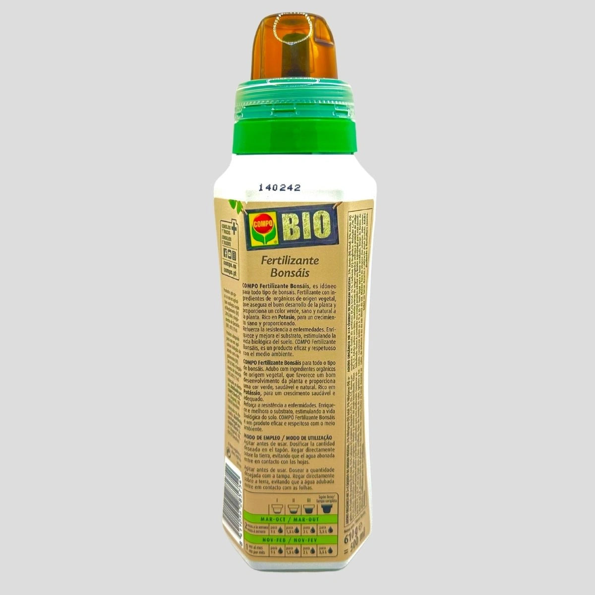 fertilizante biológico para bonsais