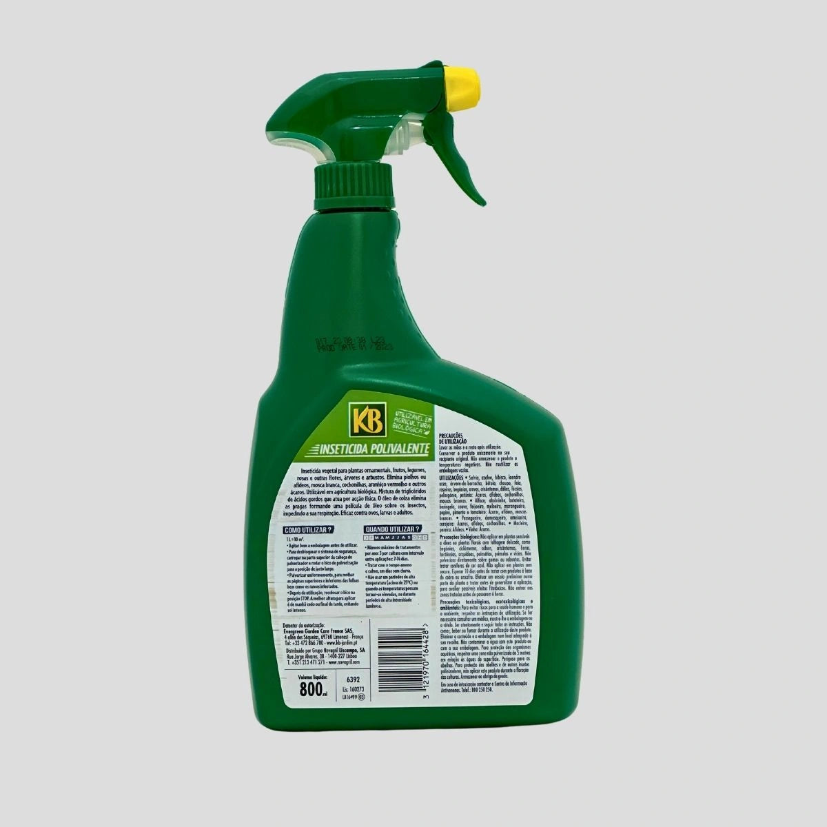 composição do inseticida polivalente para plantas