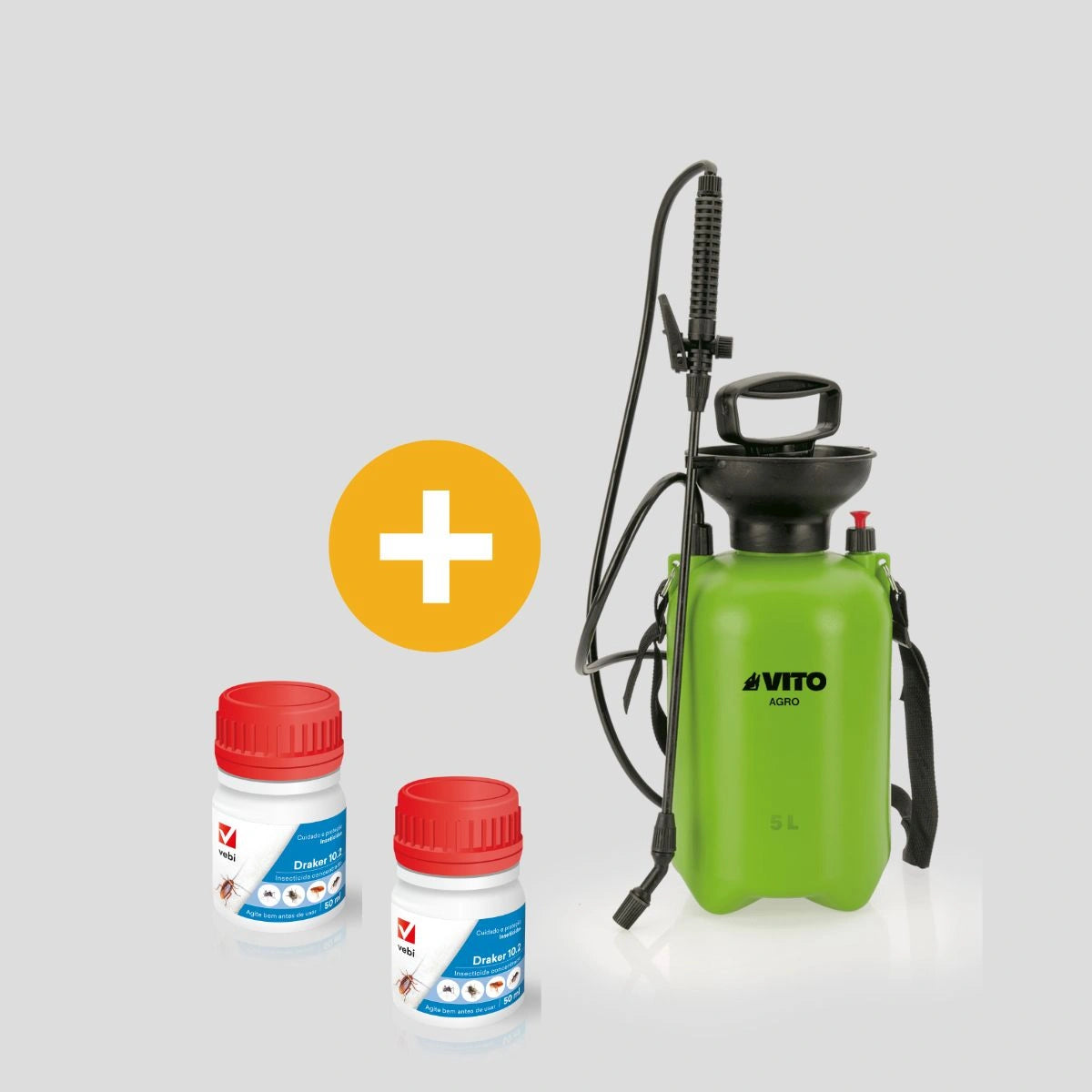 kit completo para eliminar baratas do esgoto