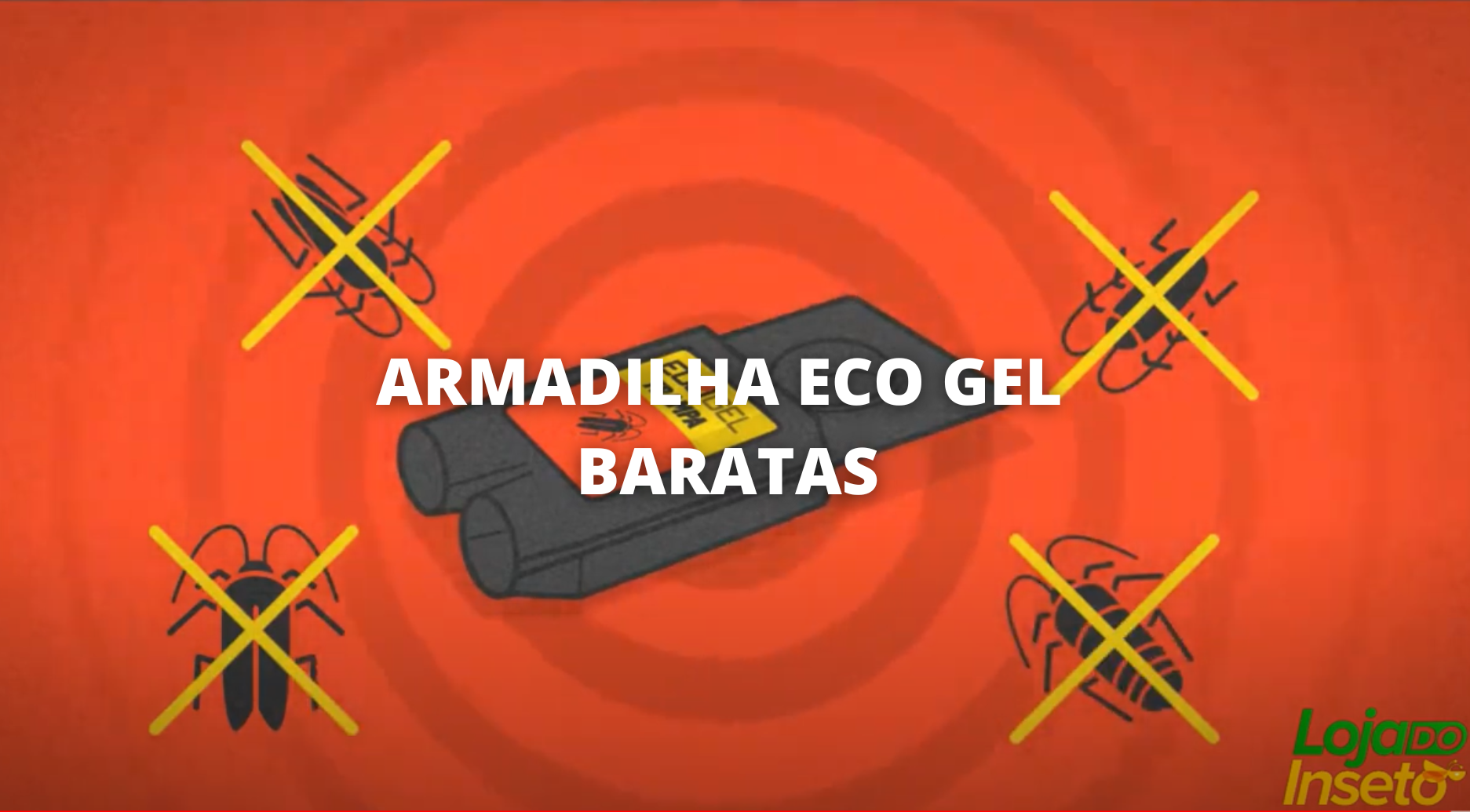 Load video: Armadilha inseticida ecogel anti-baratas