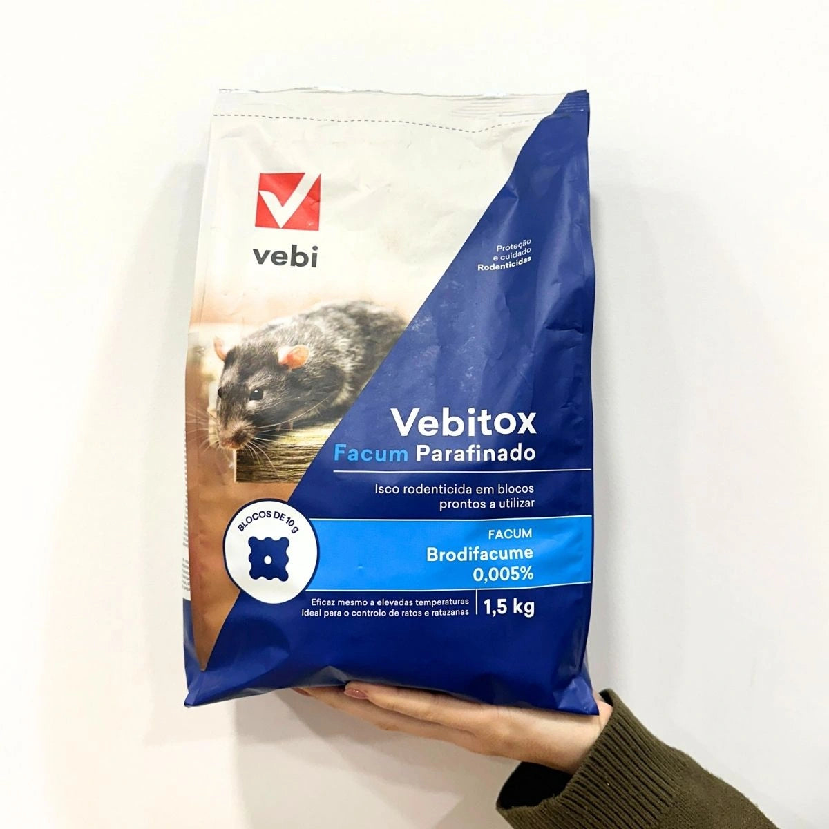 raticida em bloco 1,5kg