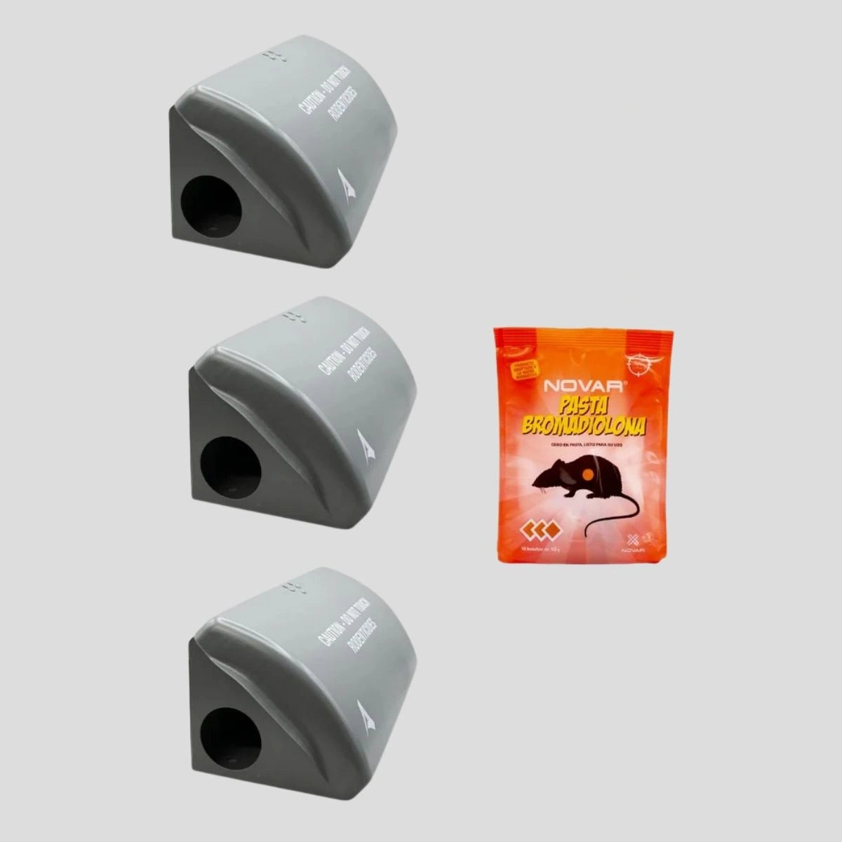 pack estações de alta segurança e pasta anti-ratos