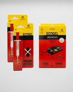 seringas e armadilhas ecogel contra baratas
